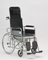 Кресло коляска "АРМЕД" FS609GC с санитарным оснащением активного типа